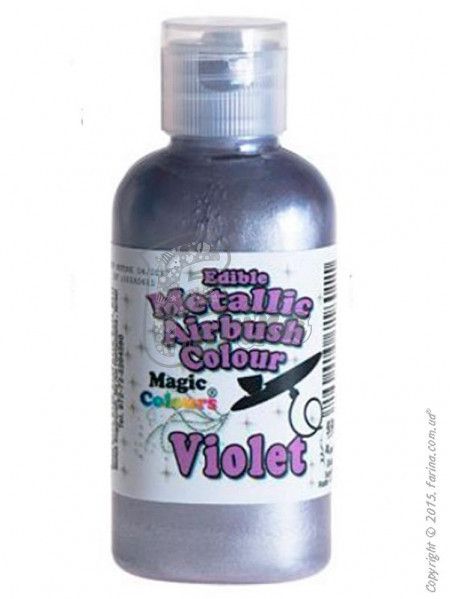  Краситель для аэрографа Фиолетовый металлик Magic Colours 55 мл - Metallik Airbrush (Металлик Эйрбраш)< фото цена